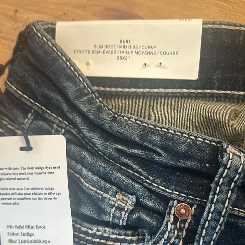 Silver Jeans Suki 25x31 - Picture 3 of 5